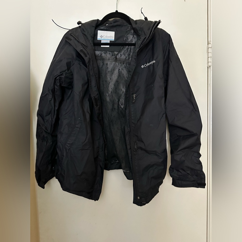 Columbia Double Zipper Rain Jacket